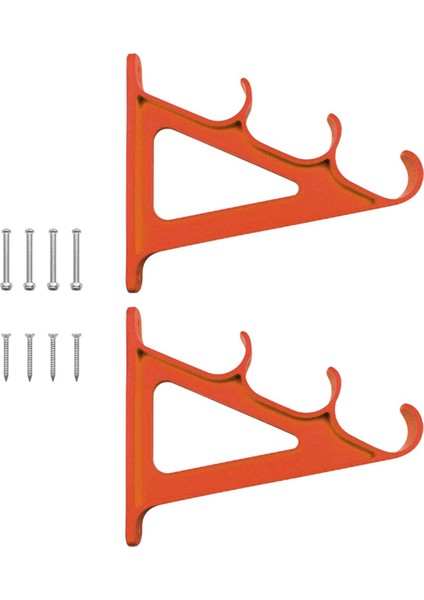 2 Parça Olta Depolama Rafı Hava Koşullarına Dayanıklı Ev Araç Duvarı Için Turuncu (Yurt Dışından) modelleri