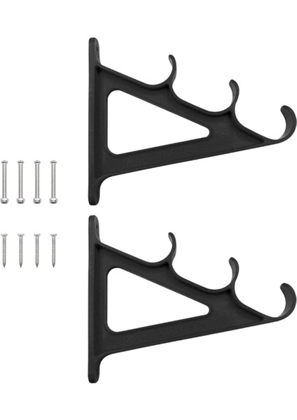 2 Parça Olta Depolama Rafı Duvar Garaj Kapısı Araba Siyah Için Pratik Dayanıklı (Yurt Dışından) modelleri