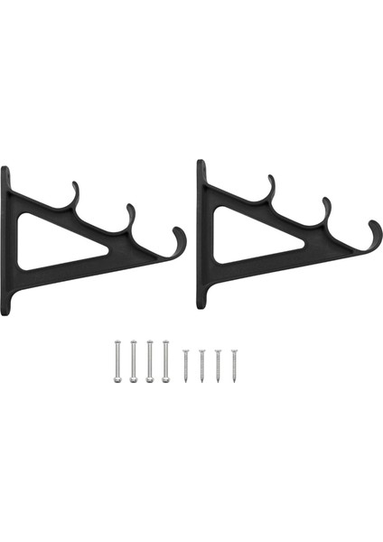 2 Parça Olta Depolama Rafı Duvar Garaj Kapısı Araba Siyah Için Pratik Dayanıklı (Yurt Dışından) indirimleri