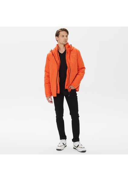 Nautıca Erkek Turuncu Standart Fıt Desenli Mont J37024T.8PR modelleri