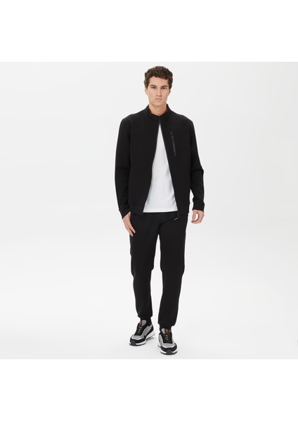 Erkek Siyah Standart Fıt Dik Yakalı Hırka K37221T.0Tb modelleri