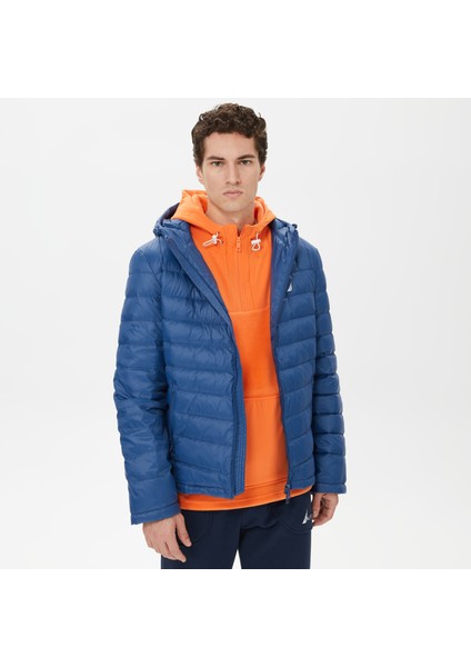 Nautıca Erkek Mavi Standart Fıt Mont J37532T.4ES