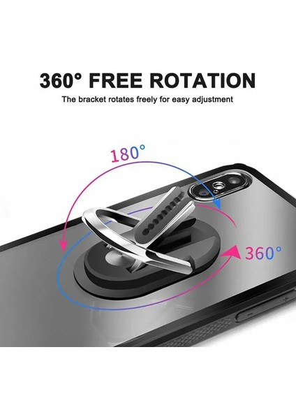 Çok Amaçlı 2 In 1 Araç Hava Firar Halkası Tutucu 360° Dönebilen Cep Telefonu Braketi Katlanabilir Ayarlanabilir Metal Parmak Yüzük Standı (Yurt Dışından) fiyatları