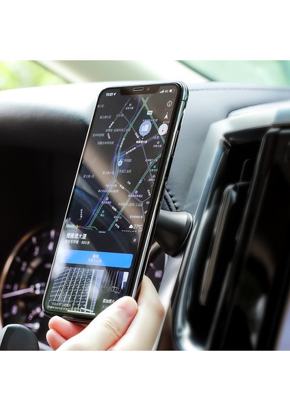 Borofone BH22 Orta Konsol Manyetik Araç Içi Telefon Tutucu Araba Cep Telefonu Navigasyon Masaüstü Alüminyum Alaşımlı Braket (Yurt Dışından) modelleri