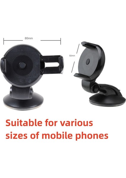 Evrensel Mobil Araç Telefonu Tutucu Telefon Için Araç Içi Tutucu Ön Cam Cep Standı Desteği Akıllı Telefon Voiture Suporte Porta Celular (Yurt Dışından) fiyatları