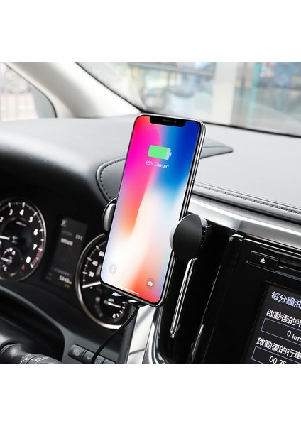 Hoco. CA60 Kızılötesi Indüksiyon Kablosuz Araba Şarjı Braketi Araba Cep Telefonu Navigasyon Kablosuz Şarj Döner Bağlantı Aparatı (Yurt Dışından)
