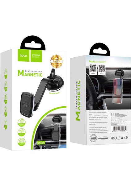 Hoco. CA45A Yajie Orta Konsol Manyetik Emme Araç Içi Telefon Tutucu Yaratıcı Vantuz Cep Telefonu Navigasyon Çok Fonksiyonlu Braket (Yurt Dışından) fırsatları