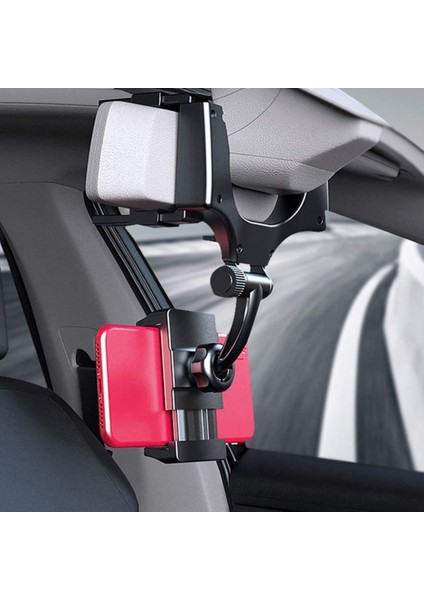 Araba Dikiz Aynası Cep Telefonu Standları Navigasyon Braketi Ayarlanabilir Teleskopik Cep Telefonu Tutucu Snap-On Cep Telefonu Tutucu (Yurt Dışından) fiyatları
