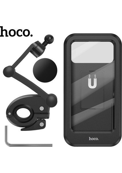 Hoco. CA101 Su Geçirmez Bisiklet Braketi Açık Sürme Motosiklet Paket Servisi Olan Restoran Cep Telefonu Navigasyon Yaratıcı Braket (Yurt Dışından)