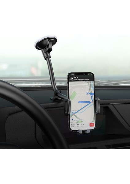 Borofone BH54 Fengchi Ön Cam Araç Içi Telefon Tutucu Sınır Ötesi Cep Telefonu Yaratıcı Araç Navigasyon Braketi (Yurt Dışından) modelleri
