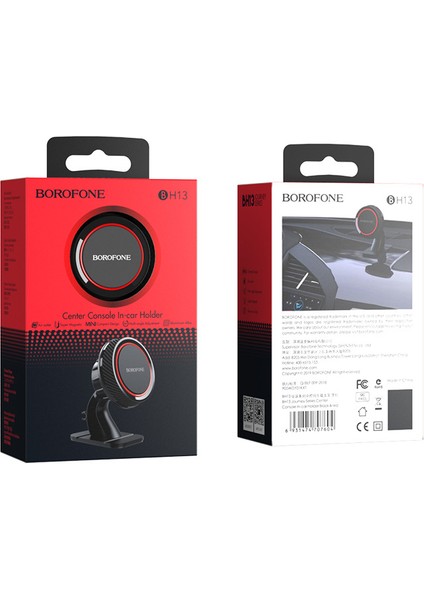 Borofone BH13 Merkezi Konsol Araç Içi Telefon Tutucu Evrensel Cep Telefonu Araç Merkezi Konsol Navigasyon Döner Bağlantı Aparatı (Yurt Dışından) fırsatları
