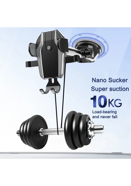 Yerçekimi Araç Telefonu Tutucu Vantuz Ayarlanabilir Evrensel Tutucu Arabada Standı Gps Montaj iPhone 12 Pro Max Xiaomi Poco (Yurt Dışından) modelleri