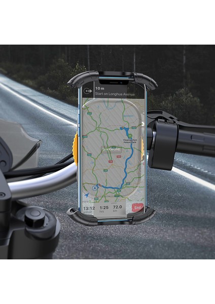 Borofone BH59 Bisiklet Motosiklet Üzerinde Uçan Evrensel Braket Cep Telefonu Navigasyon Tembel Dış Mekan Braketi (Yurt Dışından) fiyatları