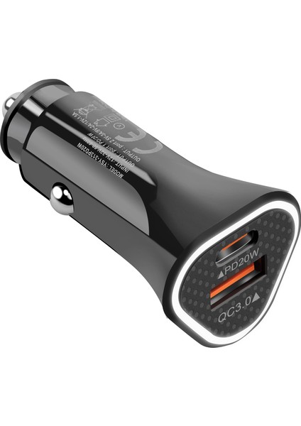 Araç Şarj Cihazı, Mini 20W Çift USB Araç Şarj Cihazı, Qc3.0 USB + Pd 20W Usb-C / Type-C, IPHONE12/11/XR/XS, iPad Pro/air 2/mini, Galaxy (Yurt Dışından) fiyatları