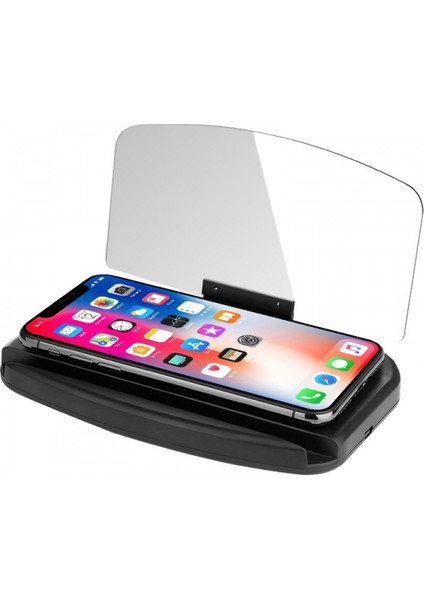 Kablosuz Araç Şarj Cihazı Montajı, Otomatik Sıkıştırma Qi 10W 7.5W Hızlı Şarj Araç Telefonu Tutucu Hava Firar iPhone 13/12/mini/11/pro/max/plus ile Uyumlu (Yurt Dışından)