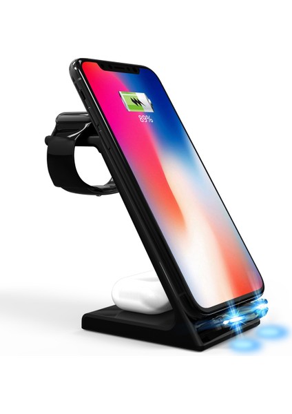 10W Hızlı Kablosuz Araç Şarj Cihazı Havalandırma Dağı, Hızlı Şarj Otomatik Sıkma Hava Firar Araç Telefonu Tutucu iPhone 13/13 Mini/12/11/xs/xr/x/8,samsung S22/S21 (Yurt Dışından)