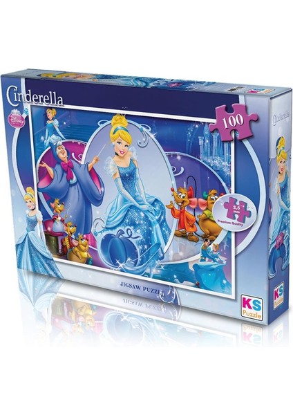 CRL714 Ks, Cinderella / 100 Parça Puzzle