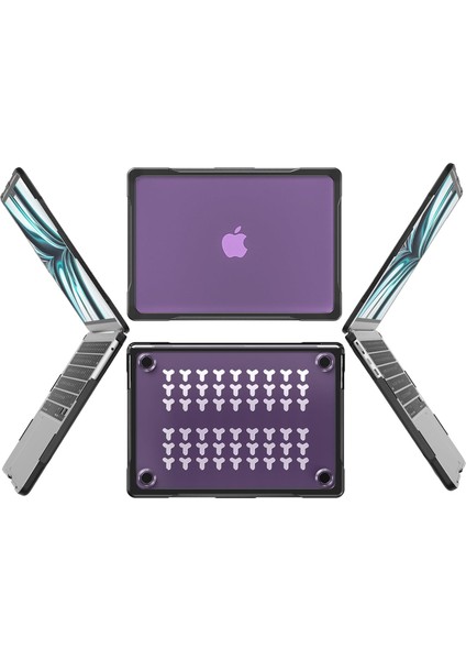 M2 MacBook Air 13.6 Inç 2022 Model A2681 Için Ultimate Koruma Kılıfı Mat Karbon Fiber Kenarlar Darbeye Dayanıklı Çizilmez ve Klavye Kapağı Ekran Koruyucu ile Parmak Izi Önleyici, K (Yurt Dışından) fiyatları