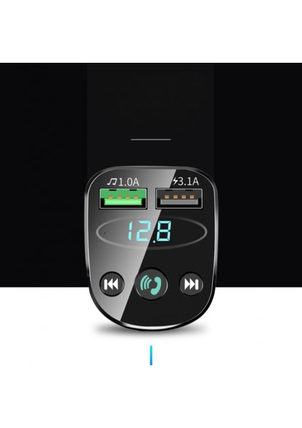 Oynatıcı Çok Fonksiyonlu Bluetooth Alıcısı USB Araç Şarj Cihazı-Bluetooth 5.0 [siyah Hızlı Şarj Versiyonu] (Bir Set) (Yurt Dışından) fırsatları