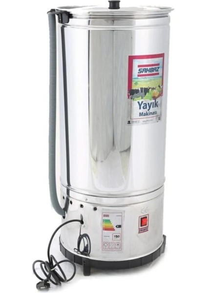 Şahbaz 1060 Yuvarlak Yayık Makinası 60 Litre