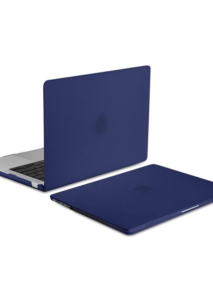 MacBook Air 13.6 Inç Kılıf 2022 Piyasaya Sürüldü M2 Çipli A2681, Klavye Kılıfı ve MacBook Air M2 ile Uyumlu Kamera Kılıfı ile Dizüstü Bilgisayar Sert Kılıf Kılıfı, Mat Lacivert (Yurt Dışından) modelleri
