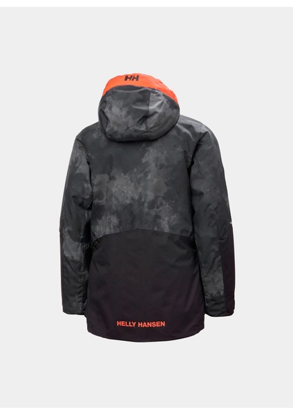 Helly Hansen Siyah Erkek Çocuk Kayak Montu HHA.41762 Jr Stellar