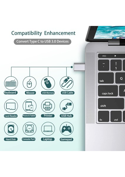 MacBook Air 13.6 Inç Kılıf 2022 2023 Yayın A2681 M2 Çip, Touch Id'li, Kraliyet Mavisi Sert Kılıf ve Klavye Kapağı ve Ekran Koruyucu ve USB C - USB Adaptörü, Lacivert (Yurt Dışından) modelleri