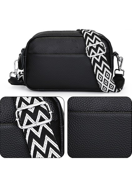 Omuz Çapraz Askılı Küçük Kare Çanta-Siyah (Yurt Dışından) modelleri