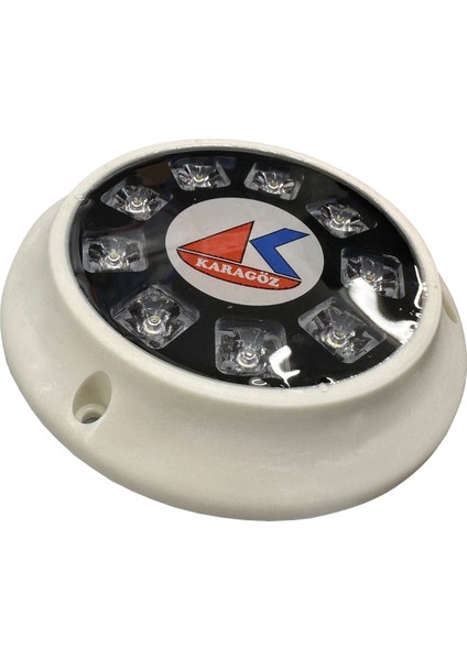 9 Power Ledli Sualtı Lambası 10-30V Beyaz
