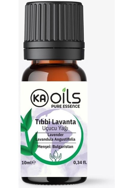 Tıbbi Lavanta Uçucu Yağı 10 ml - %100 Saf ve Doğal Lavender Oil