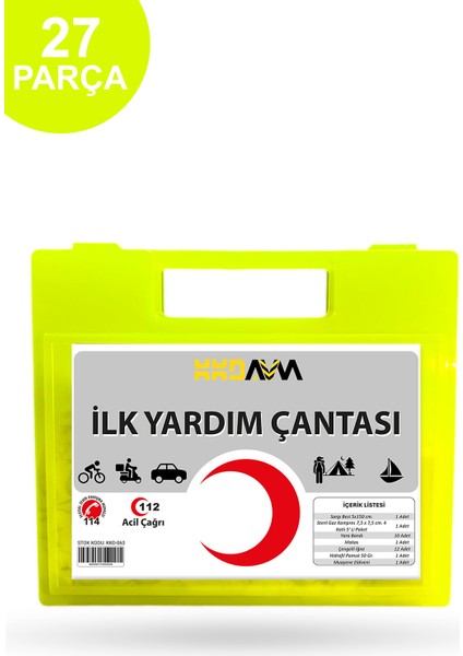 Mini İlk Yardım Ecza Çantası ilk Yardım Seti Ve Acil Müdahale Çantası