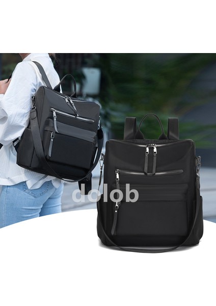 Hırsız Sırt Çantası Kadın 2023 Yeni Avrupa ve Amerikan Moda Vahşi Büyük Kapasiteli Okul Çantası Açık Eğlence Sırt Çantası (Yurt Dışından) fiyatları