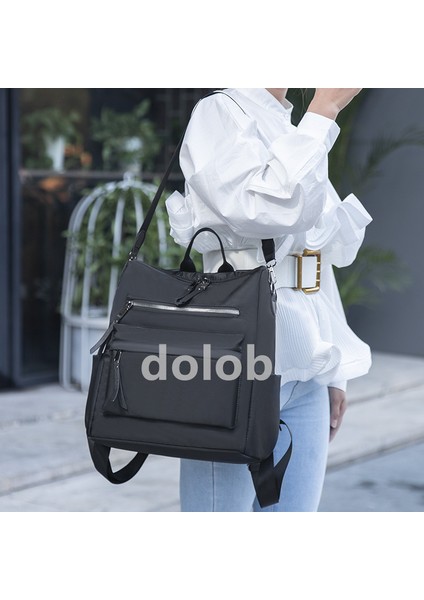 Hırsız Sırt Çantası Kadın 2023 Yeni Avrupa ve Amerikan Moda Vahşi Büyük Kapasiteli Okul Çantası Açık Eğlence Sırt Çantası (Yurt Dışından) indirimleri