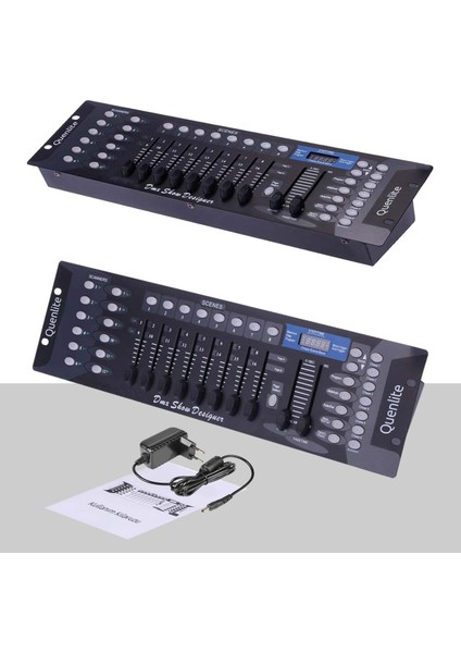 Dmx-1 Sahne Işık Kontrol Mikseri Masası DMX512 192 Kanal