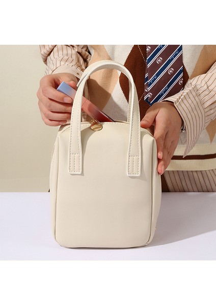 Yeni Taşınabilir Yüksek Değerli Pu Kozmetik Çantası Taşınabilir Kozmetik Saklama Çantası Seyahat Büyük Kapasiteli Yıkama Çantası (Yurt Dışından) fiyatları