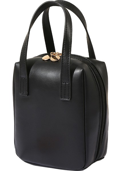 Yeni Taşınabilir Yüksek Değerli Pu Kozmetik Çantası Taşınabilir Kozmetik Saklama Çantası Seyahat Büyük Kapasiteli Yıkama Çantası (Yurt Dışından)