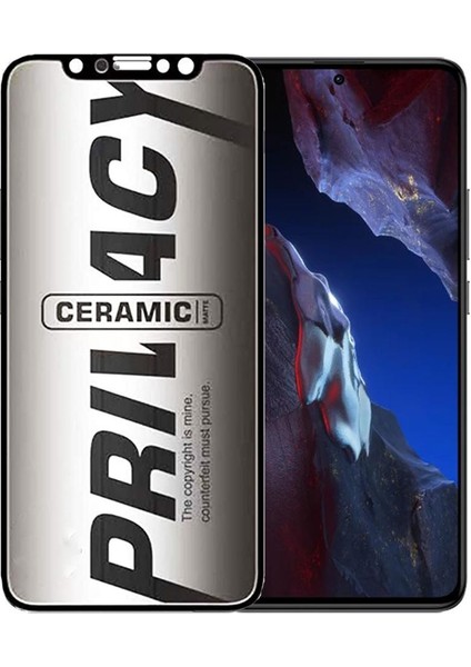 Xiaomi Poco F5 Pro Hayalet Ekran Koruyucu Mat Seramik Hayalet