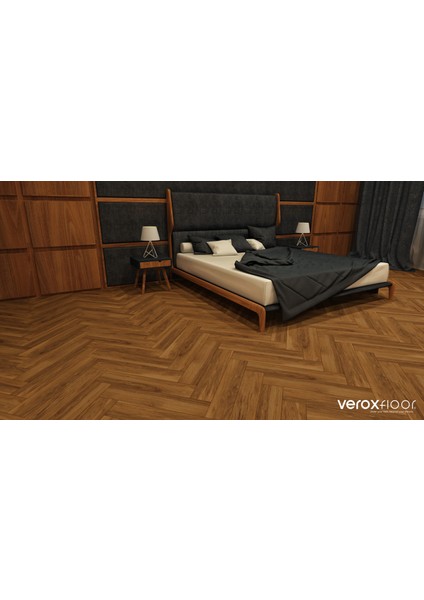 Laminat Parke X-Mood X23-126 Trend Walnut Ac5 32.sınıf Ae 8X126X630 mm 1 Paket 0,87 M²