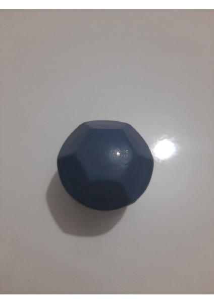 Altuntaş Mat Top Koyu Mavi Tekli Plastik Kulp (10 Adet)