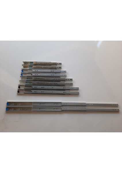 43 mm x 450 mm Teleskopik Ray Çekmece Rayı 1 Takım (2 Adet) modelleri