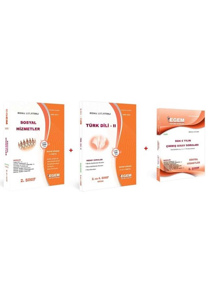 Açık Öğretim Sosyal Hizmetler 2. Sınıf 4 Dönem (Bahar) Konu Anlatımlı Soru Bankası Set +Çıkmış
