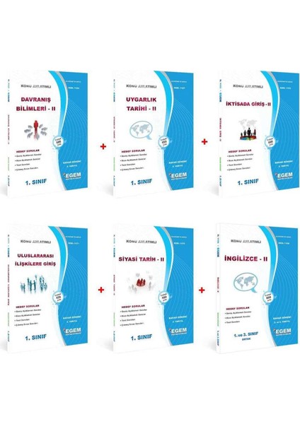 Açık Öğretim Uluslararası İlişkiler 1. Sınıf 2 Dönem (Bahar) Konu Anlatımlı Soru Bankası Set