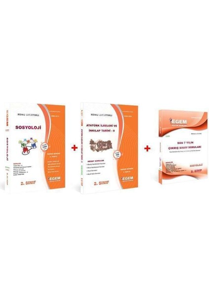 Açık Öğretim Sosyoloji 2. Sınıf 4 Dönem (Bahar) Konu Anlatımlı Soru Bankası Set +Çıkmış