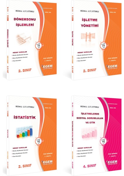 AÖF İşletme 2. Sınıf Güz 3 Dönem Konu Anlatımlı Soru