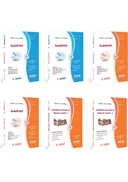 AÖF İlahiyat 1 ve 2. Sınıf Güz ve Bahar Dönemleri Konu Soru ve Full Set