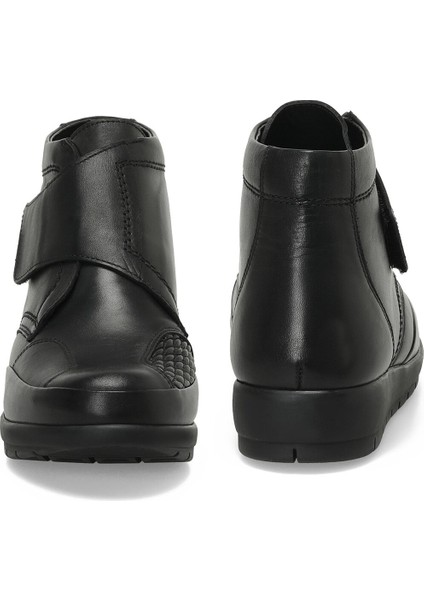 104577.Z3PR Siyah Kadın Düz Bot indirimleri