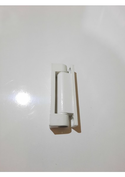 Beyaz Pvc Pencere Menteşesi Zamak (2 Adet)