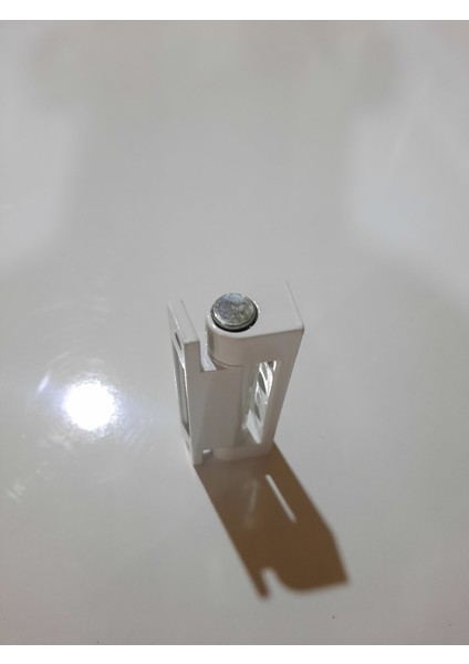 Beyaz Pvc Pencere Menteşesi Zamak (2 Adet)