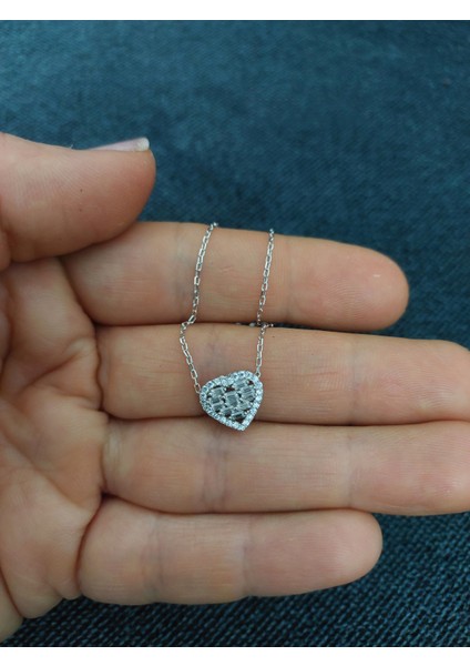 Kalp Kolye ..anneler Gününe , Sevgiler Gününe , Tüm Sevdiklerinize 925 Ayar Gümüş fiyatları