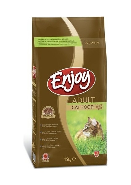15 kg Sokak Kedileri ve Evcil Kediler Için Sokak Kedi Maması Tavuklu Yetişkin Kedi Maması